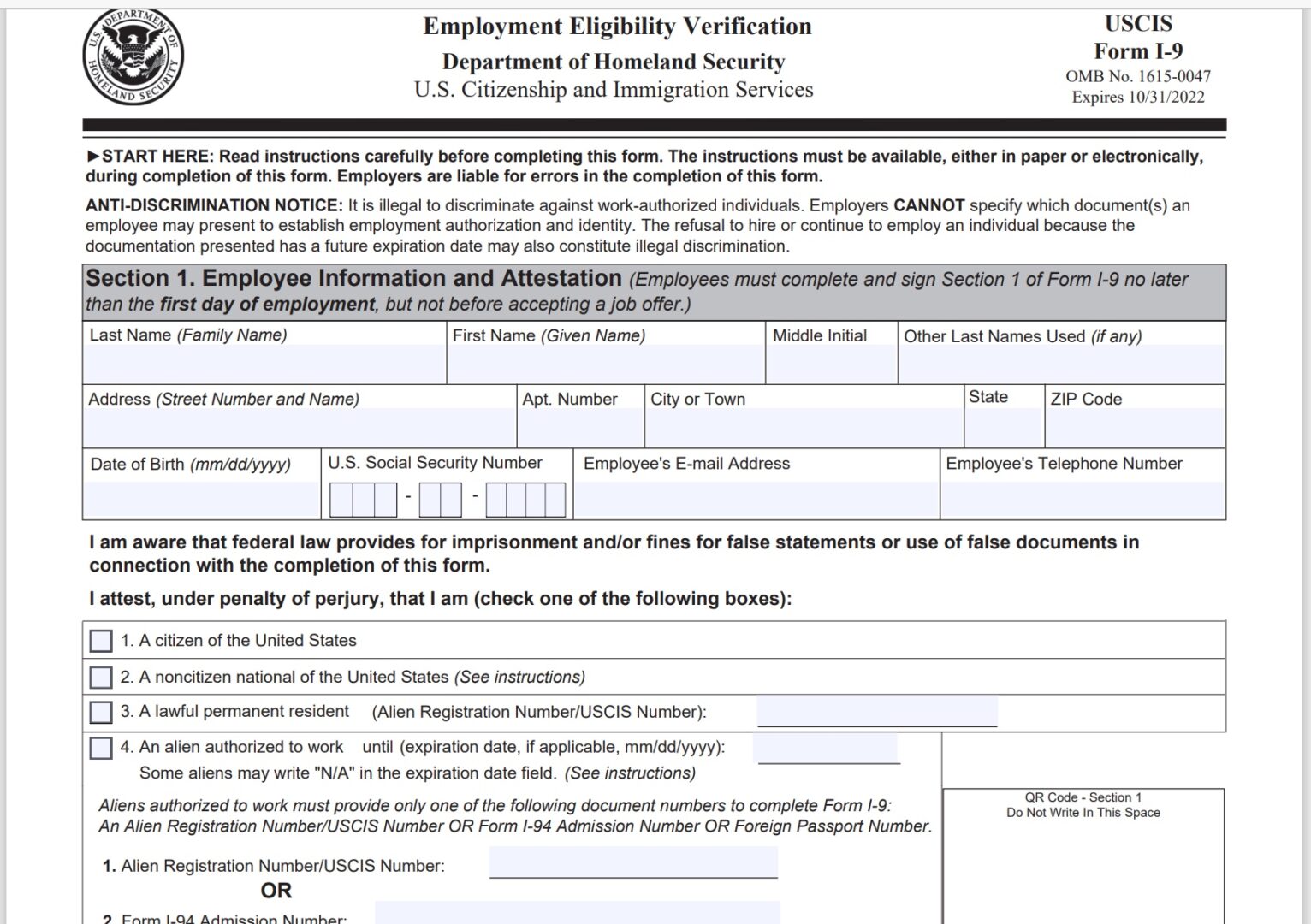 We Know What the New I9 Form Looks Like and How It May Affect Your Future!